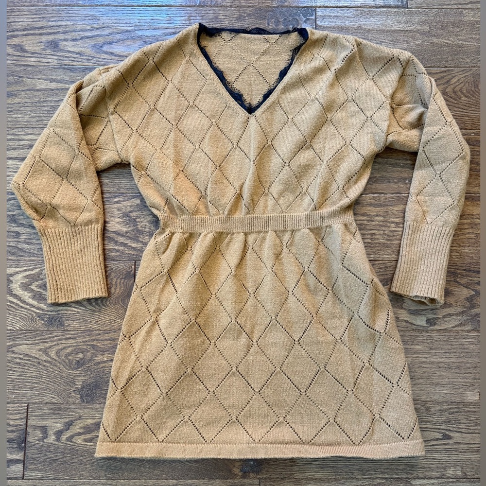 CUPSHE Knit Sweater Dress